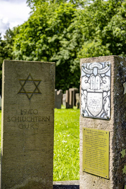 Die Gedenksteine des Mahnmal Neckarzimmern